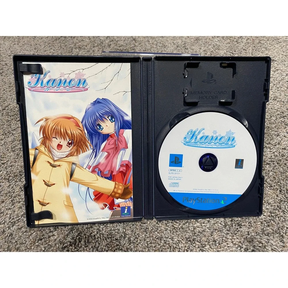 Video Game Kanon NTSC-J PS2 PlayStation 2 Japanese Import Excellent